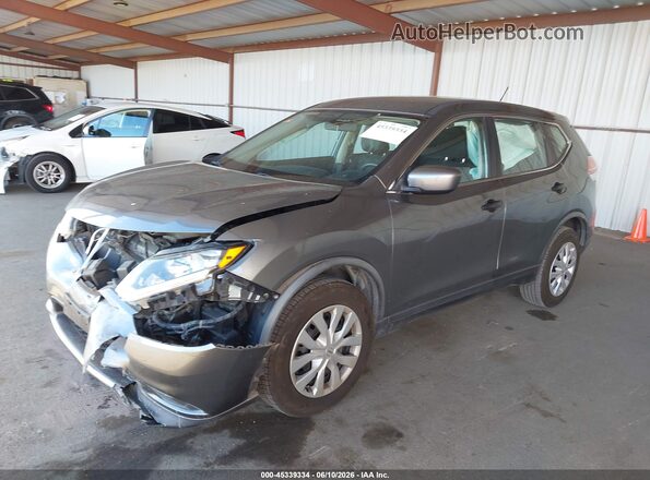 JN8AT2MT9GW009237 2016 NISSAN ROGUE Gray Przód lewy