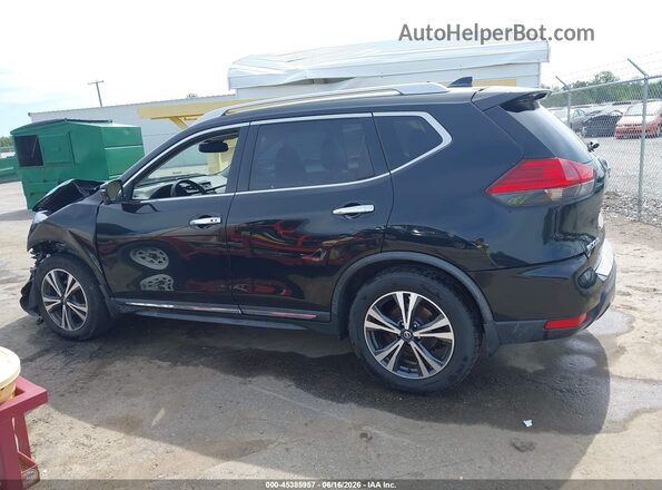 JN8AT2MT9HW145675 2017 NISSAN ROGUE Черный Панорамный вид салона 360°