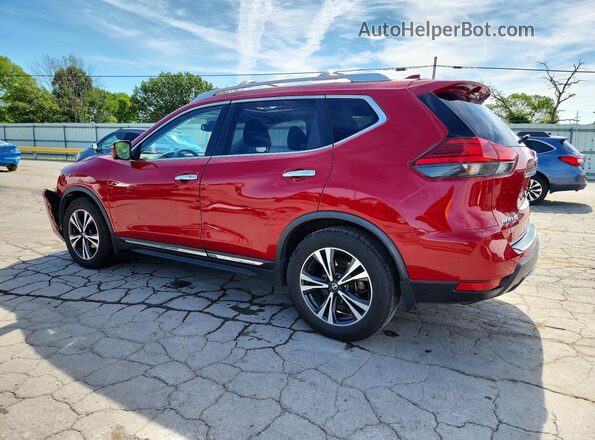 JN8AT2MT9HW406979 2017 NISSAN ROGUE Red უკანა მარცხენა
