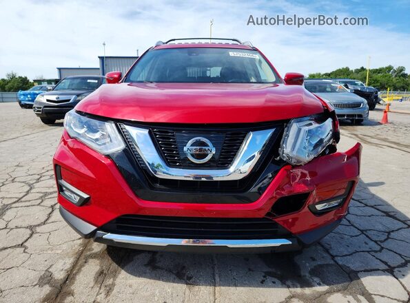 JN8AT2MT9HW406979 2017 NISSAN ROGUE Red წინა ხედი