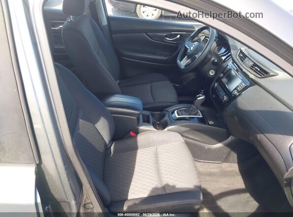 JN8AT2MT9JW459591 2018 NISSAN ROGUE Серый Вид салона спереди