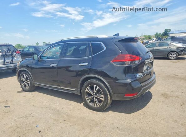 JN8AT2MT9JW463995 2018 NISSAN ROGUE Black Trasero izquierdo