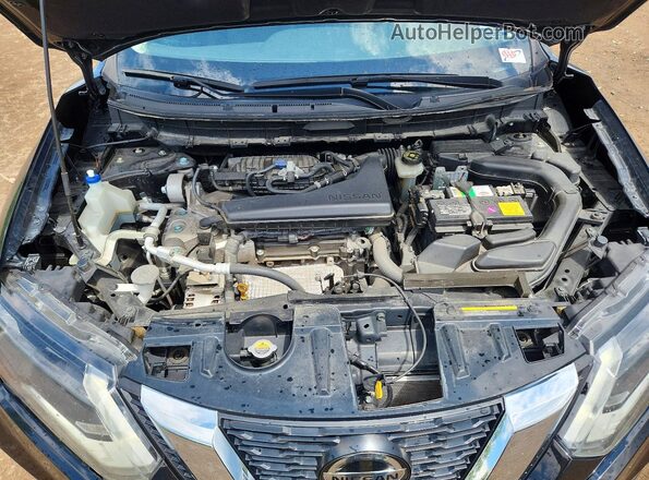 JN8AT2MT9KW267430 2019 NISSAN ROGUE Black უკანა სალონის ხედი