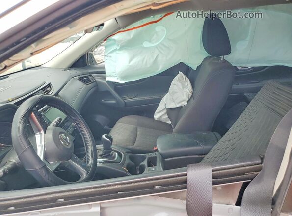 JN8AT2MT9LW016800 2020 NISSAN ROGUE Gray წინა სალონის ხედი