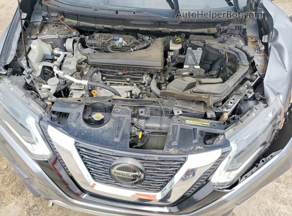 JN8AT2MT9LW016800 2020 NISSAN ROGUE Gray ძრავის განყოფილების ხედი