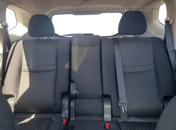 JN8AT2MT9LW034343 2020 NISSAN ROGUE Silver უკანა სავარძლების ხედი