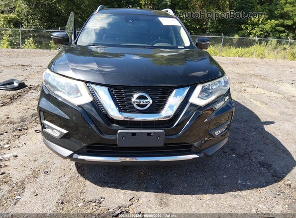 JN8AT2MTXHW385298 2017 NISSAN ROGUE Black Front view