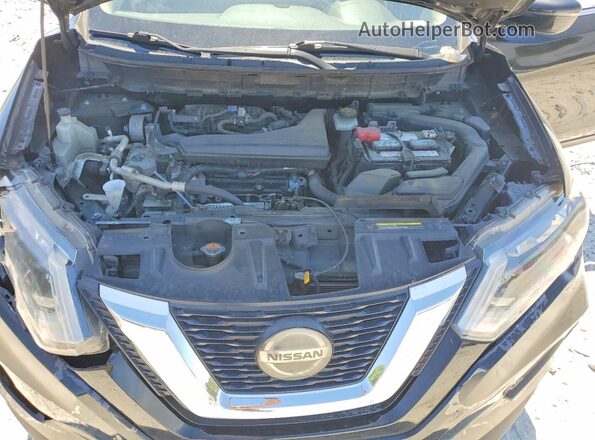 JN8AT2MTXJW488131 2018 NISSAN ROGUE Black Շարժիչի բաժամունքի տեսք