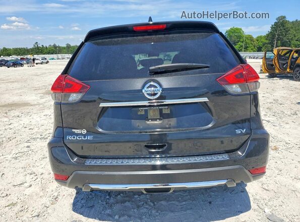 JN8AT2MTXJW488131 2018 NISSAN ROGUE Black Հետևի տեսք