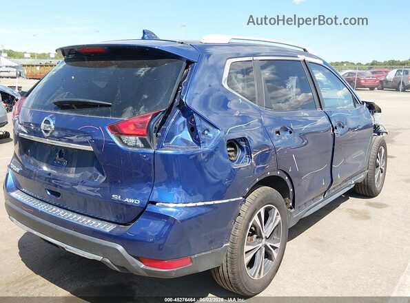 JN8AT2MV0JW308236 2018 NISSAN ROGUE Blue Հետևի աջ