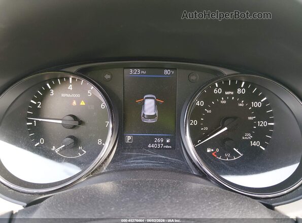 JN8AT2MV0JW308236 2018 NISSAN ROGUE Blue Հետևի նստատեղերի տեսք