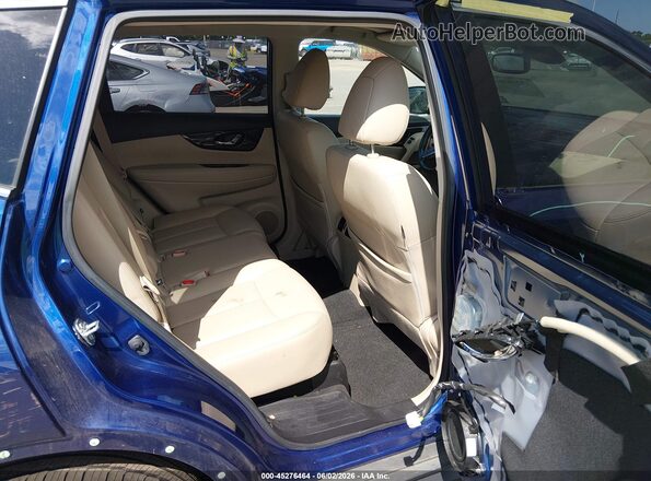 JN8AT2MV0JW308236 2018 NISSAN ROGUE Blue VIN կոդի պիտակի տեսք