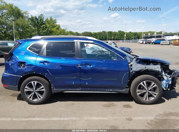 JN8AT2MV0JW308236 2018 NISSAN ROGUE Blue Դիմացի տեսք
