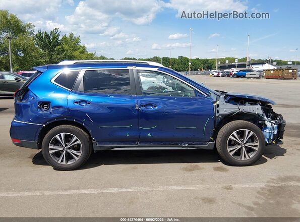 JN8AT2MV0JW308236 2018 NISSAN ROGUE Blue Սալոնի հետևի տեսք