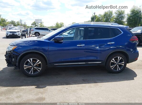 JN8AT2MV0JW308236 2018 NISSAN ROGUE Blue Սալոնի 360 աստիճան տեսք