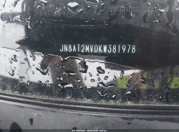 JN8AT2MV0KW381978 2019 NISSAN ROGUE Gray 