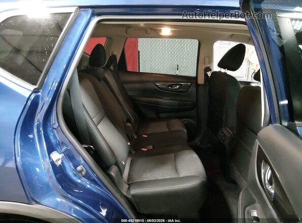JN8AT2MV0KW387120 2019 NISSAN ROGUE Синий Вид наклейки с VIN-кодом