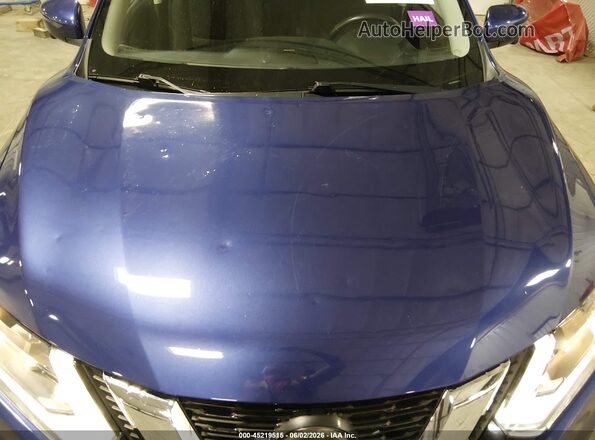 JN8AT2MV0KW387120 2019 NISSAN ROGUE Синий Вид спереди