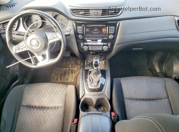 JN8AT2MV0KW391006 2019 NISSAN ROGUE White Вид панелі приладів