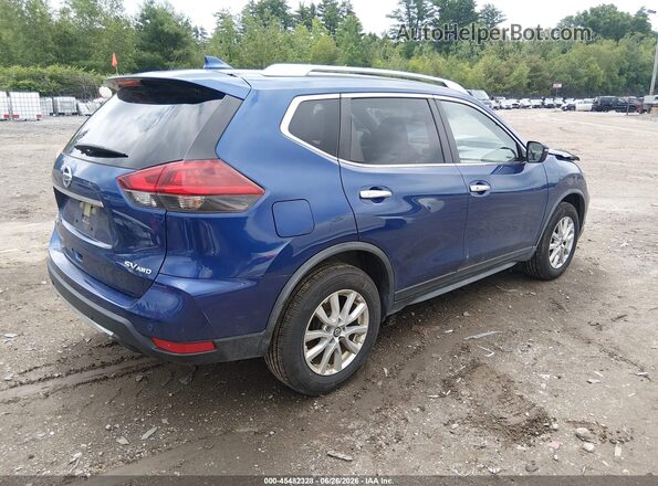 JN8AT2MV0LW102773 2020 NISSAN ROGUE Blue Հետևի աջ