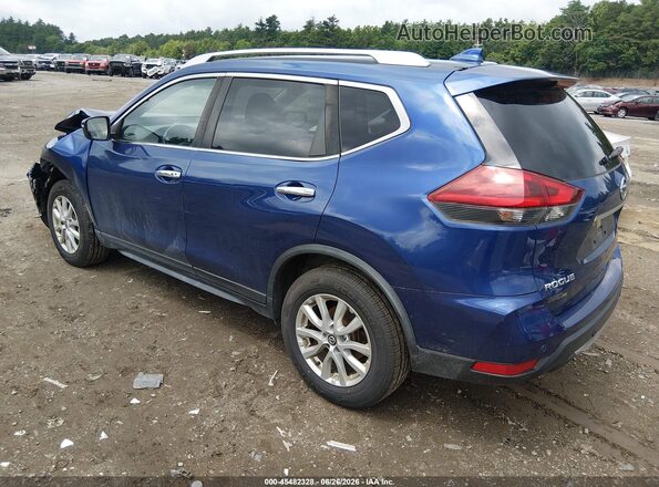 JN8AT2MV0LW102773 2020 NISSAN ROGUE Blue Հետևի ձախ