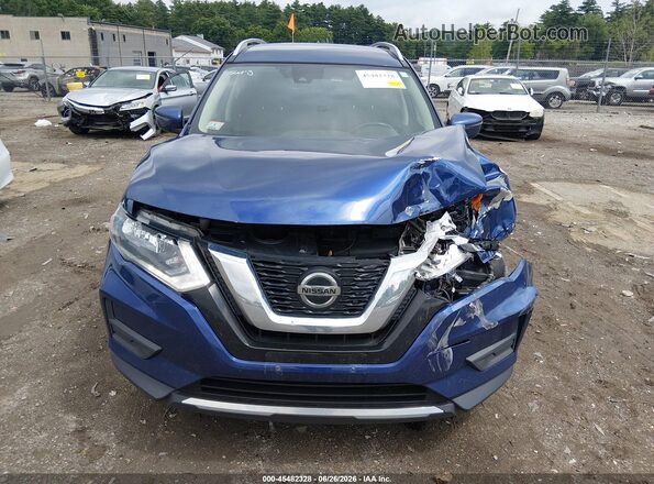 JN8AT2MV0LW102773 2020 NISSAN ROGUE Blue Սալոնի հետևի տեսք
