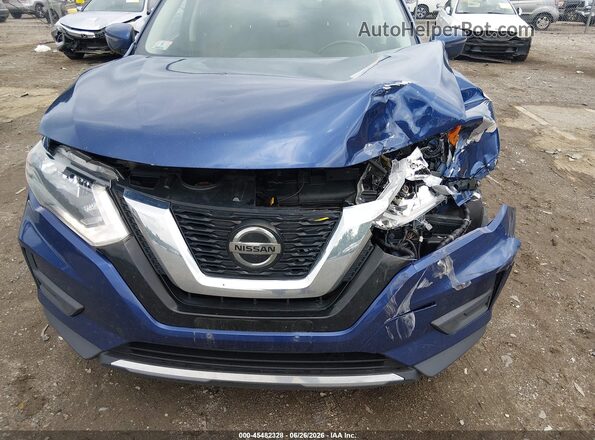 JN8AT2MV0LW102773 2020 NISSAN ROGUE Blue Դիմացի տեսք
