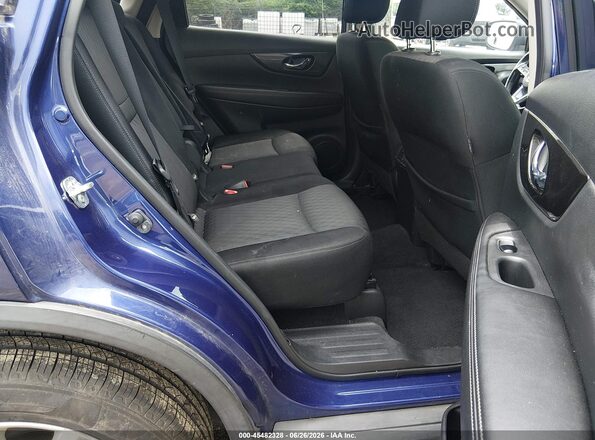 JN8AT2MV0LW102773 2020 NISSAN ROGUE Blue VIN կոդի պիտակի տեսք