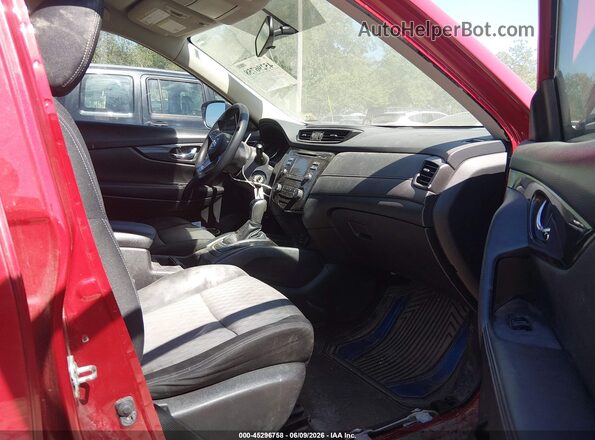 JN8AT2MV1HW265584 2017 NISSAN ROGUE Red Vista interior delantera