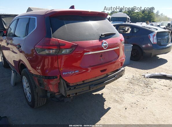 JN8AT2MV1HW265584 2017 NISSAN ROGUE Red 