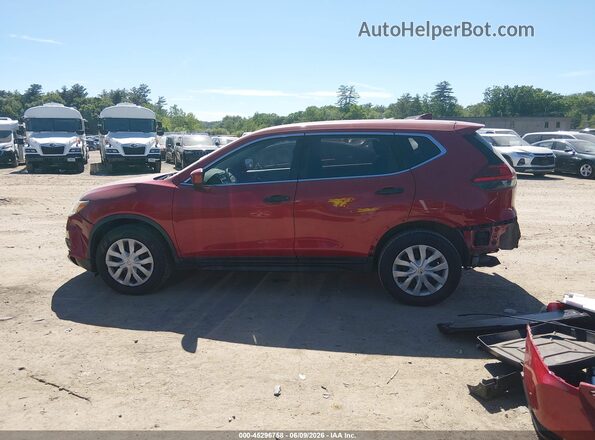 JN8AT2MV1HW265584 2017 NISSAN ROGUE Red Vista interior de 360 grados