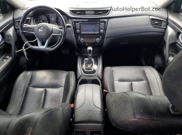 JN8AT2MV1HW273569 2017 NISSAN ROGUE Gray Առջևի վահանակի տեսք
