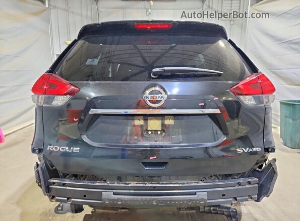 JN8AT2MV1JW347272 2018 NISSAN ROGUE Black Հետևի տեսք