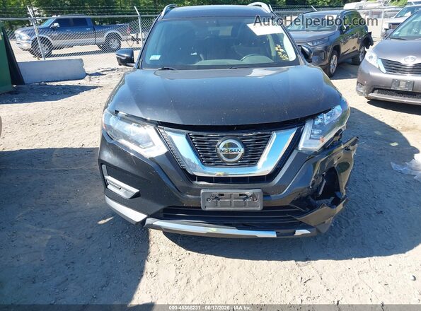 JN8AT2MV1JW351144 2018 NISSAN ROGUE Black ხელსაწყოთა პანელის ხედი