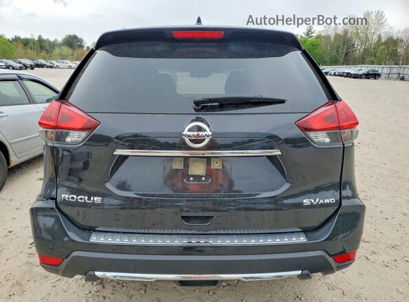JN8AT2MV1KW393573 2019 NISSAN ROGUE Black უკანა ხედი