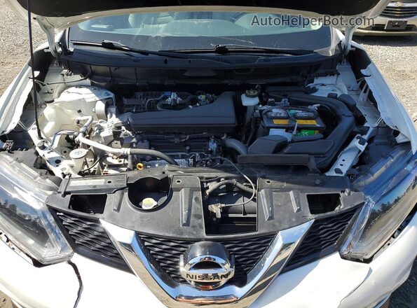 JN8AT2MV2GW142746 2016 NISSAN ROGUE White Вид підкапотного простору