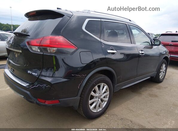 JN8AT2MV2HW020793 2017 NISSAN ROGUE Black Tył prawy