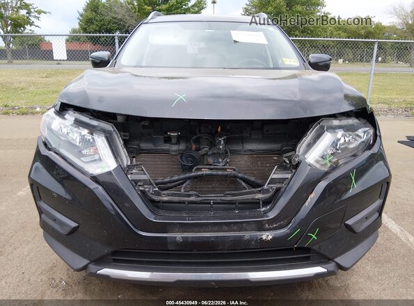 JN8AT2MV2HW020793 2017 NISSAN ROGUE Black Widok zestawu wskaźników
