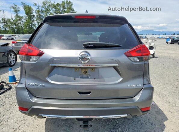 JN8AT2MV2HW024066 2017 NISSAN ROGUE Gray Հետևի տեսք