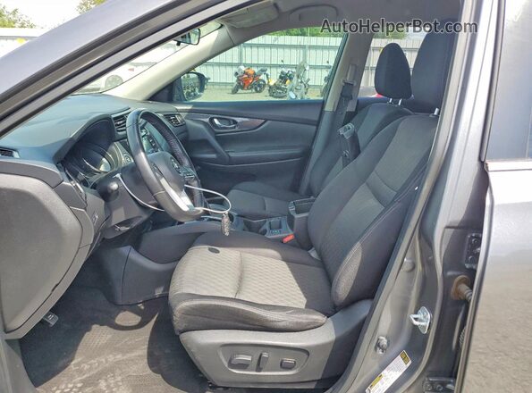 JN8AT2MV2HW024066 2017 NISSAN ROGUE Gray Սալոնի դիմացի տեսք