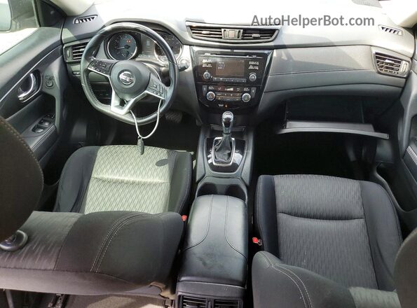 JN8AT2MV2HW024066 2017 NISSAN ROGUE Gray Առջևի վահանակի տեսք