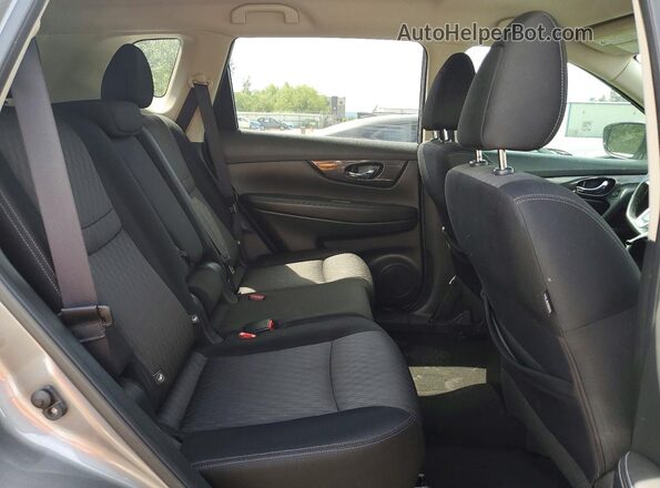 JN8AT2MV2HW024066 2017 NISSAN ROGUE Gray Սալոնի հետևի տեսք