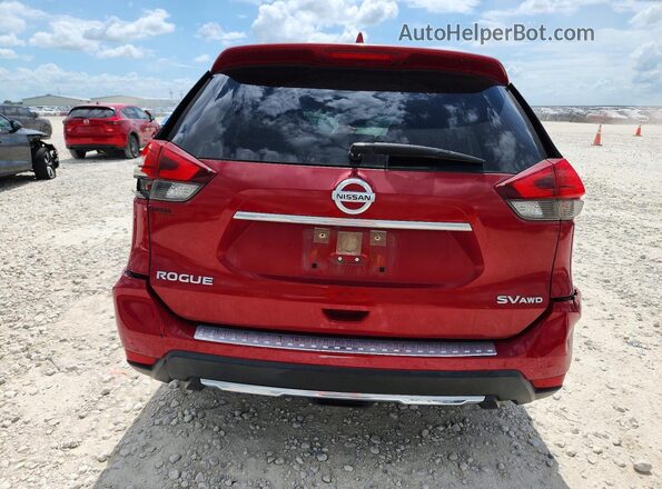 JN8AT2MV2HW270910 2017 NISSAN ROGUE Red 