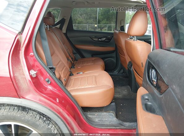 JN8AT2MV2HW278912 2017 NISSAN ROGUE Red Вид наклейки з VIN-кодом