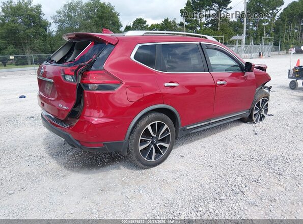 JN8AT2MV2HW278912 2017 NISSAN ROGUE Red Задня права чверть