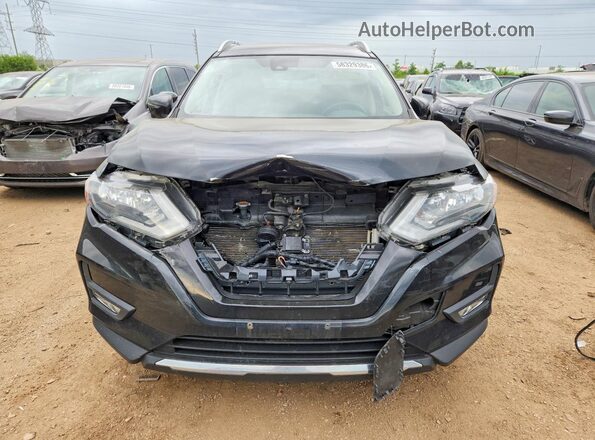 JN8AT2MV2HW280725 2017 NISSAN ROGUE Black Front view