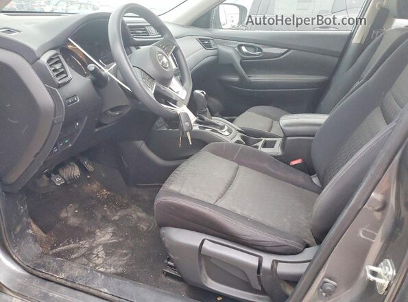 JN8AT2MV2JW303913 2018 NISSAN ROGUE Gray Front interior view