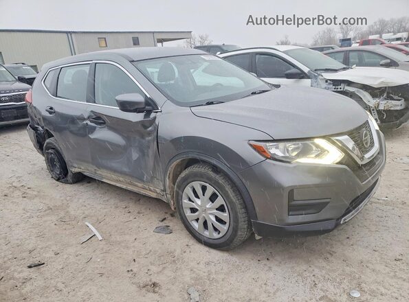 JN8AT2MV2JW303913 2018 NISSAN ROGUE Gray Front right