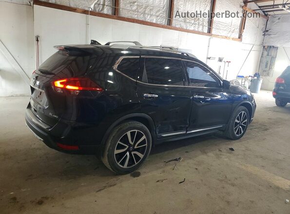 JN8AT2MV2JW348866 2018 NISSAN ROGUE Black Rear right