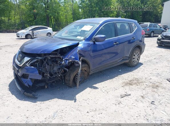 JN8AT2MV2KW376037 2019 NISSAN ROGUE Blue Front left
